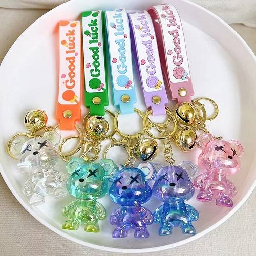 بير كريز اكريليك شارم سلسلة مفاتيح 