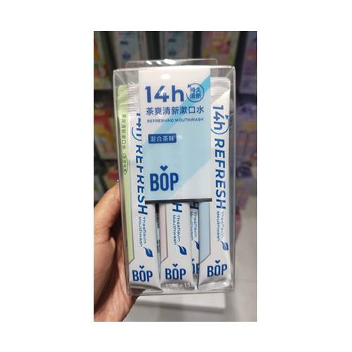 بوب غسول الفم بروبيوتيك بنكهة الشاي المختلطة