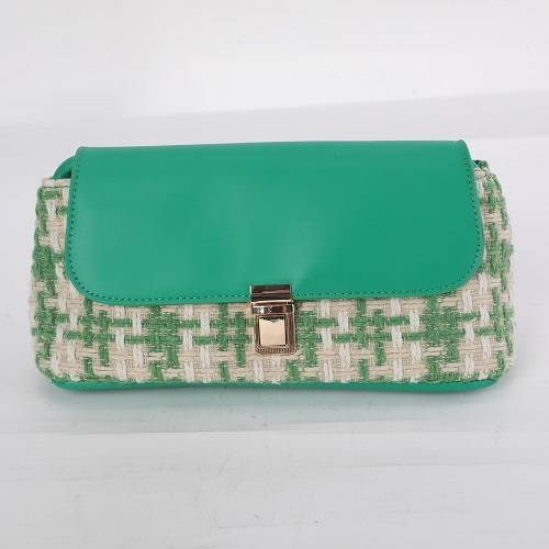 حقيبة كتف اخضر