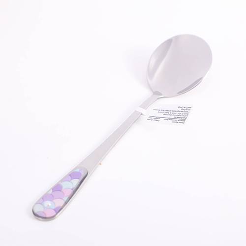 ملعقة عشاء بنفسجي