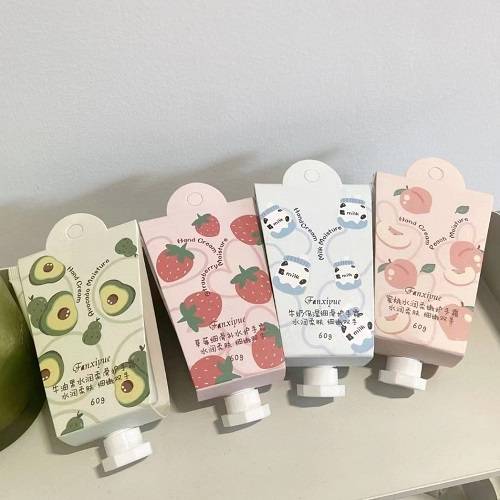 كريم اليدين برائحة الفواكه