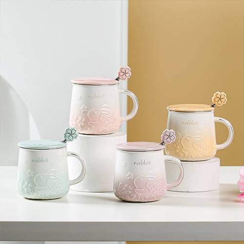 فلورال رابيت كوب سيراميك