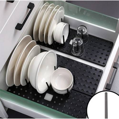 رف عرض الاطباق المائل