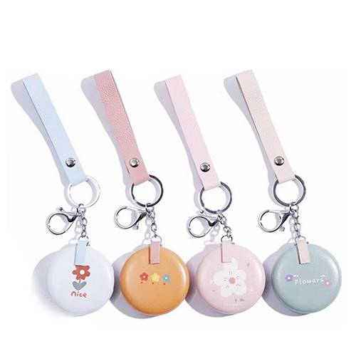 سلسلة مفاتيح جيب بمراة عاكسة