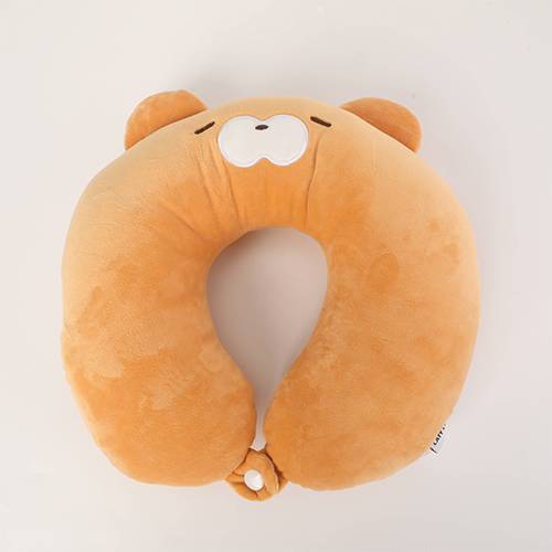 وسادة على شكل حرف يو برتقالي