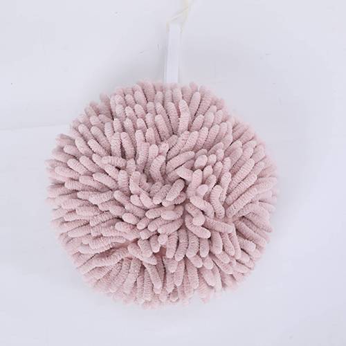 منشفة يد وردي