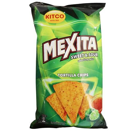كتكو ميكسيتا رقائق التورتيلا حلو وحامض 180جم