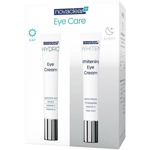 نوفاكلير مجموعة العناية بالعين لترطيب وتفتيح العين.114451