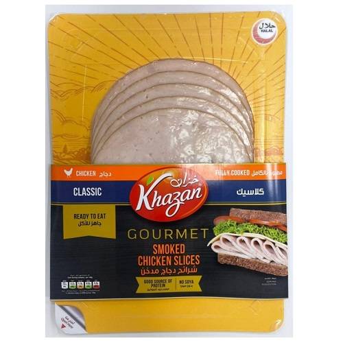 خزان شرائح دجاج مدخن كلاسيك 180جم
