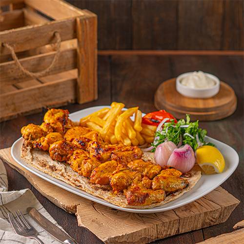 دجاج جوجة على الفحم