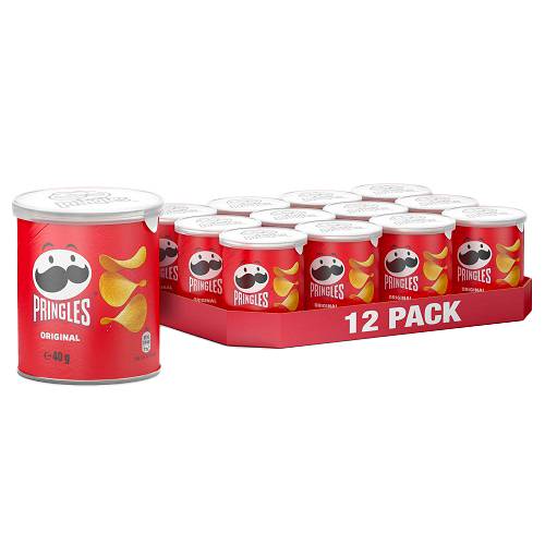 برنجلز رقائق شيبس الاصلي 40جم 12حبة