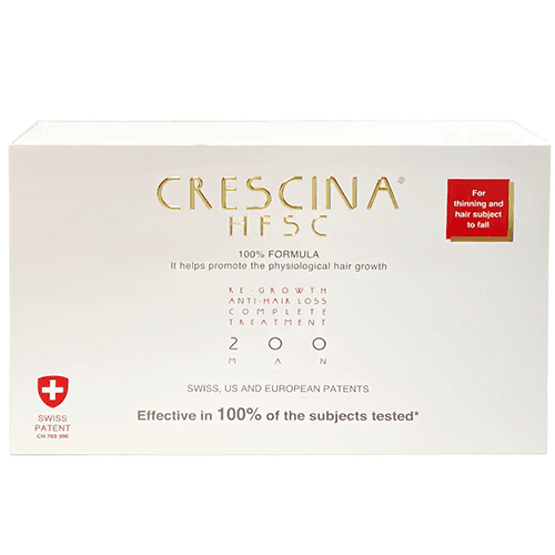 كريشينا اتش اف اس سي 200 للرجال امبولات لوقف التساقط وانبات الشعر 10+10امبولات