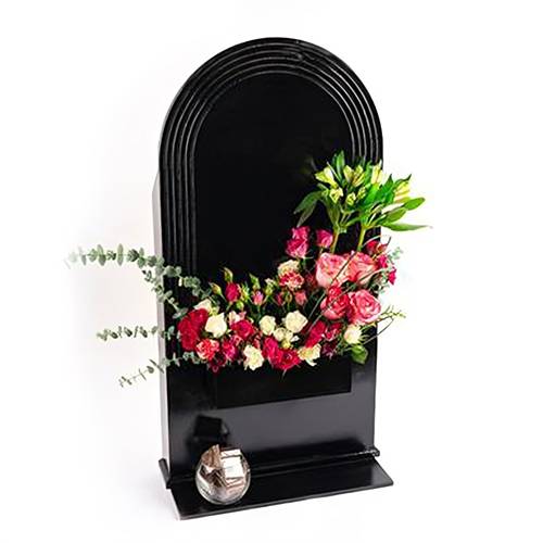 ديكور خشبي كبير ورود مع الكاكاو مطبوع عليه عبارة موديل رقم.RS161