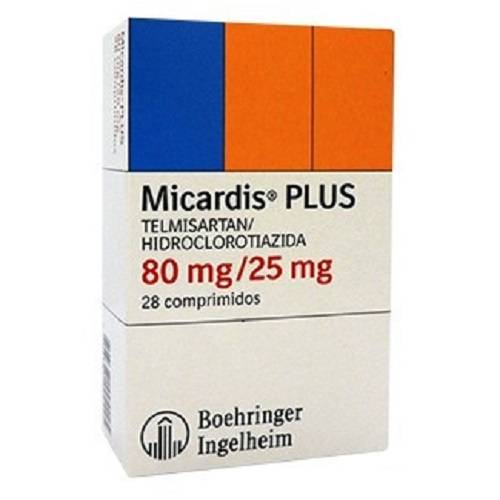 ميكارديس بلس لضغط الدم المرتفع 80مجم/25مجم 28قرص