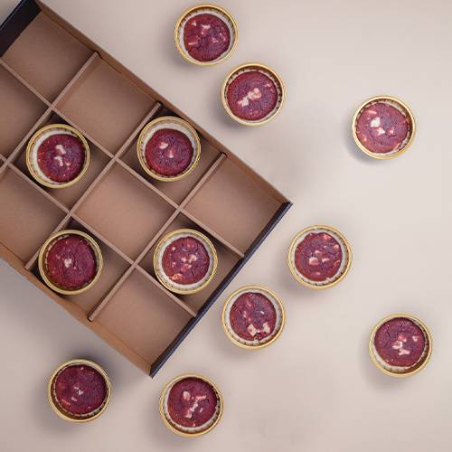 ريد فيلفيت مولتن كوكيز