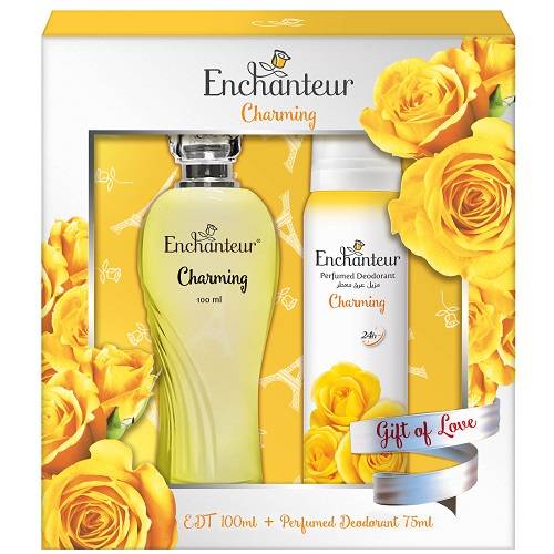 عطر انشانتر شارميج او دي تواليت 100مل+مزيل عرق معطر 75مل