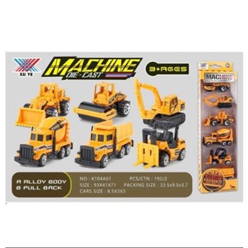 مجموعة سيارات البناء برتقالي موديل رقم.K104A61