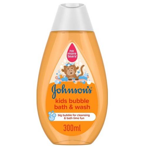 جونسون سائل استحمام وغسول فقاعات للصغار 300مل
