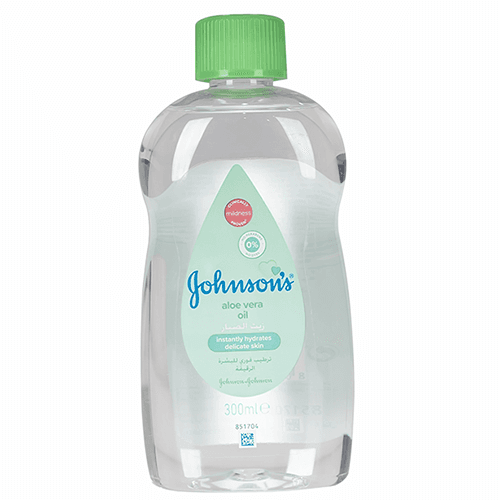 جونسون زيت الصبار لترطيب وحماية بشرة الاطفال 300مل