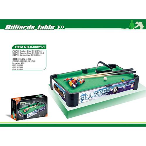 طاولة بلياردو موديل رقم.XJ8821-1