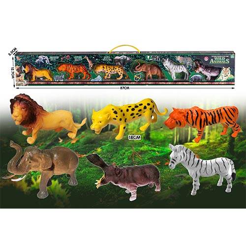 مجموعة الحيوانات البرية موديل رقم.0601D
