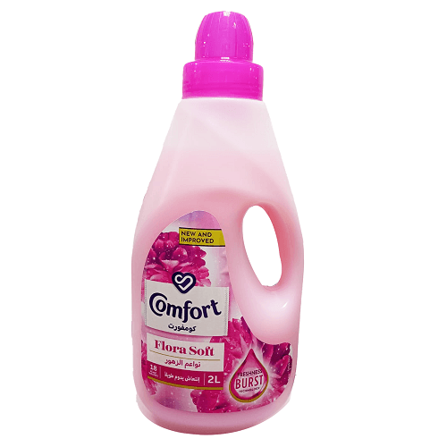 كومفورت منعم ومعطر للاقمشة برائحة الزهور 2لتر