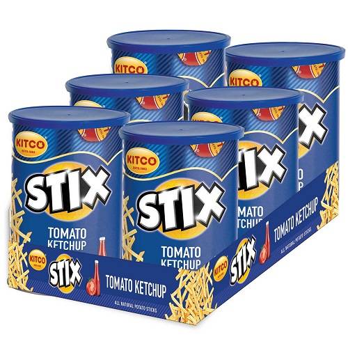 كتكو ستيكس عيدان البطاطا بكاتشب الطماطم 45جم 6حبة
