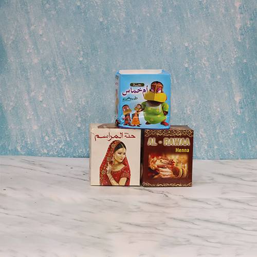 ام خماس حنة بودرة 