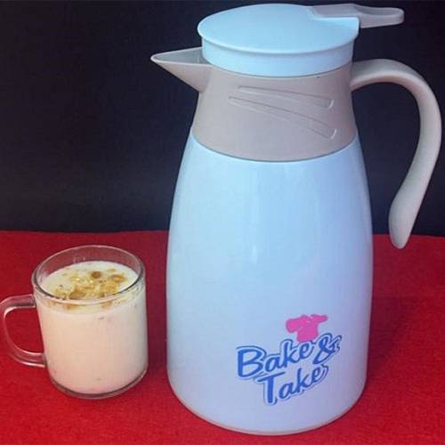 مطارة سحلب مع مكسرات