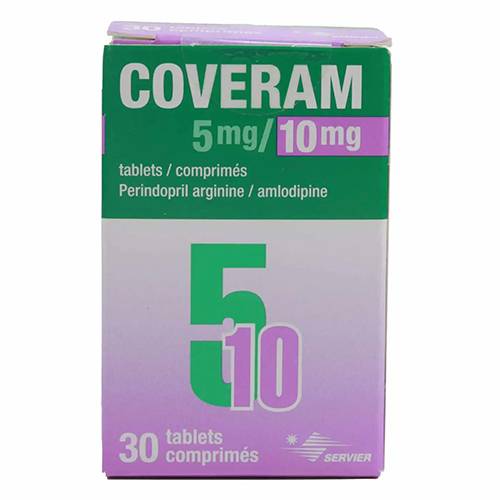 كوفيرام 5مجم/10مجم لعلاج ارتفاع ضغط الدم 30قرص