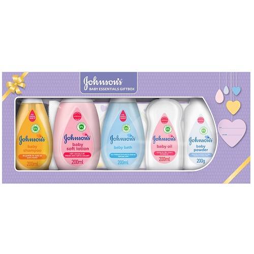 جونسون بوكس هدايا اساسيات الطفل 5حبة