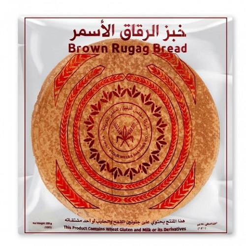 المطاحن خبز الرقاق الاسمر 350جم