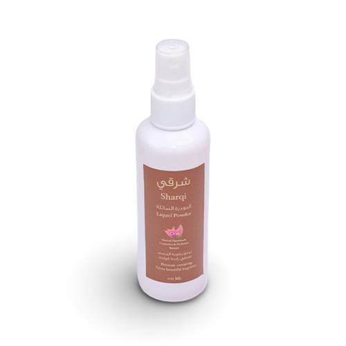 شرقي ببودرة سائلة تمنع رطوبه الجسم تعطي رائحة فواحه 100مل