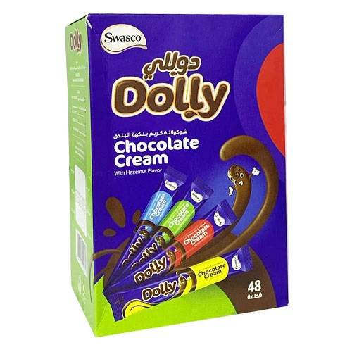 دولي كريمة الشوكولاتة بنكهة البندق 8جم 48حبة