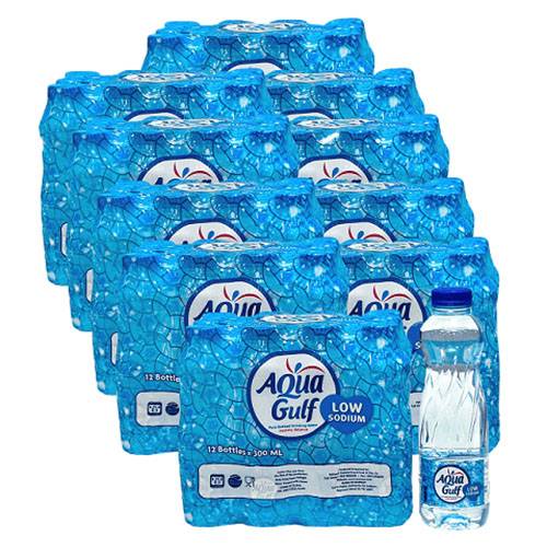 اكوا جلف مياه معدنية قليلة الصوديوم 300مل 12حبة 10باكيت