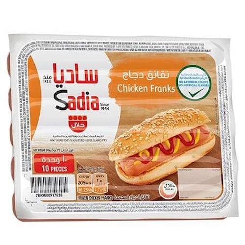 ساديا نقانق دجاج 10حبة 340جم 