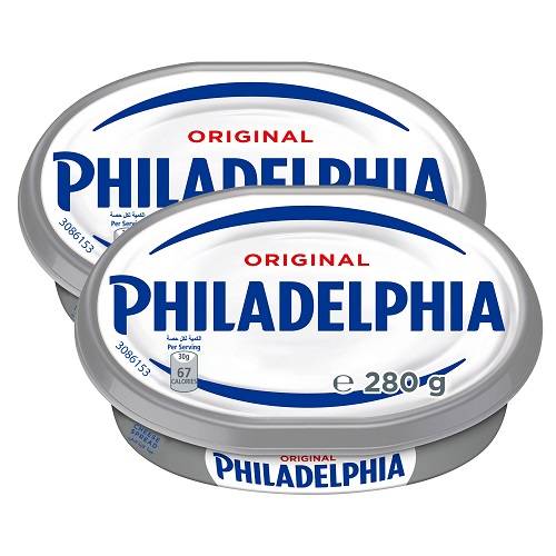 فيلادلفيا جبنة اصلية قابلة للدهن 280جم 2حبة