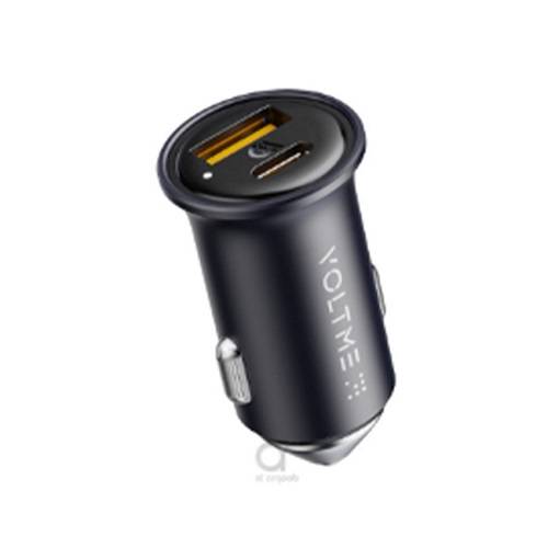 فولتمي كازو CA20 شاحن سيارة USB وType C ازرق 20واط رقم.15672