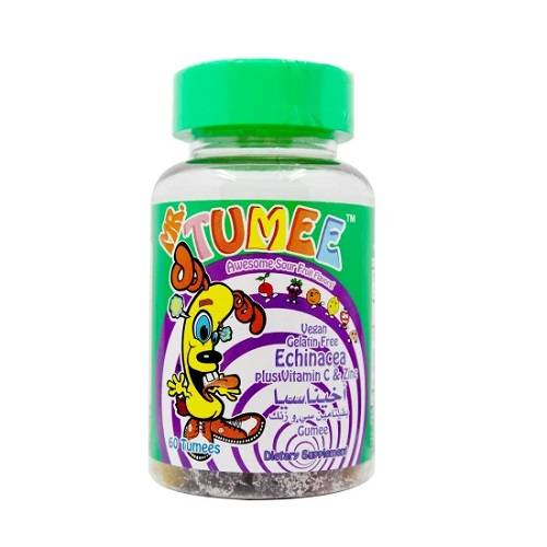 مستر تومي اخيناسيا بفيتامين سي و زنك 60حبه