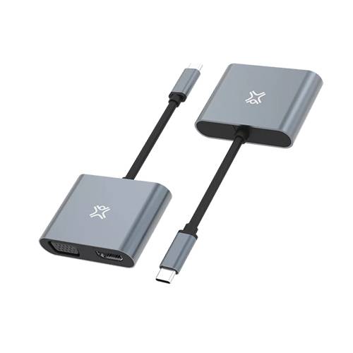 اكستريم ماك محول Type C الى HDMI وفيجا فضي موديل رقم.XWH-ACVH-13