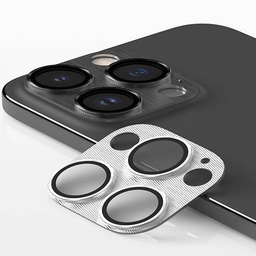 اراري واقي عدسة الكاميرا بقاعده معدنية ايفون 15 برو و 15 برو ماكس فضى موديل رقم.IP23P-MBCSUB-SL