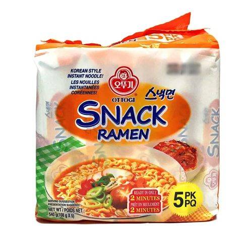 اوتوجي نودلز كوري سناك رامن باكيت 540جم 5حبة