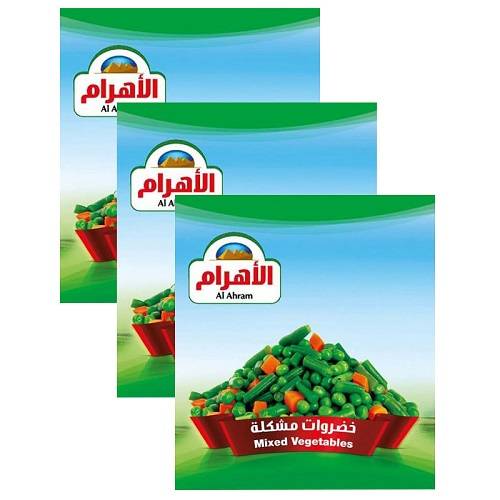 الاهرام خضار مشكل 400جم 3حبة