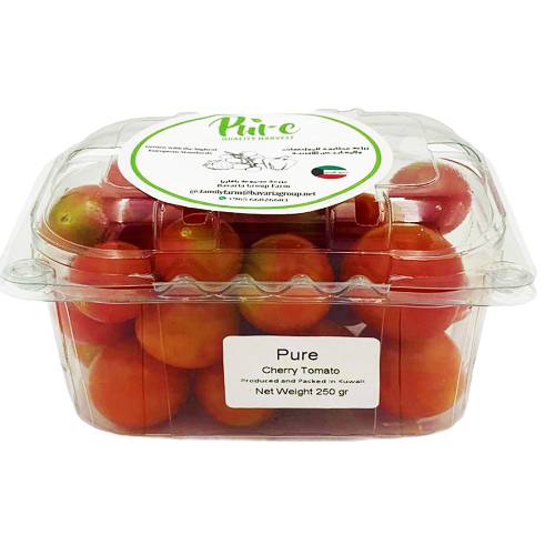 طماطم شيري كويتي طازج عضوي 250جم