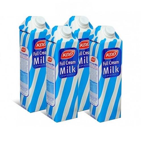 كي دي دي حليب كامل الدسم طويل الامد 1لتر 4حبة