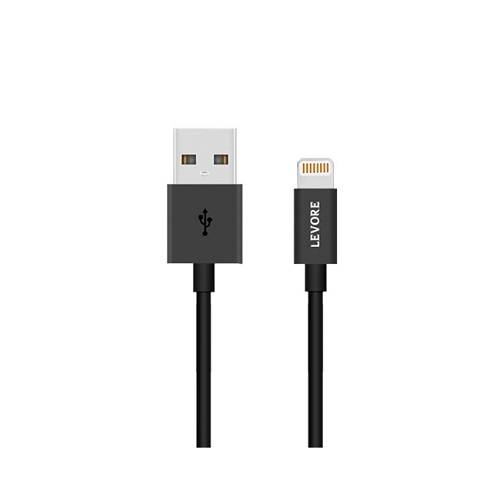 ليفوري USB الى لايتنينج TPE بطول 1.8م اسود رقم.15455