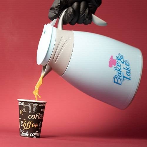 مطارة شاي كرك ساخن