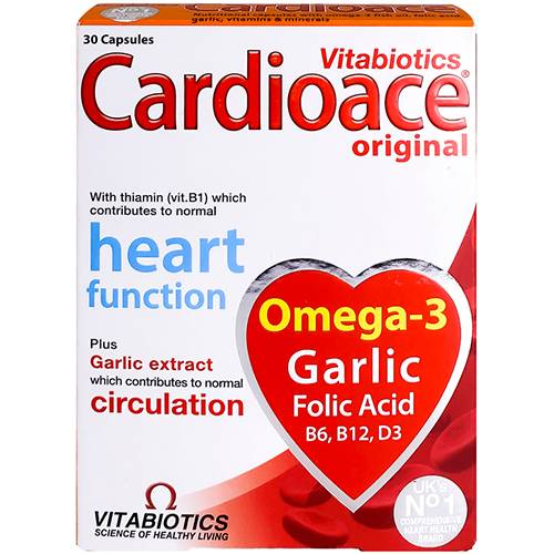 فيتابيوتكس كارديويس اوريجينال مكمل غذائي 30كبسولة