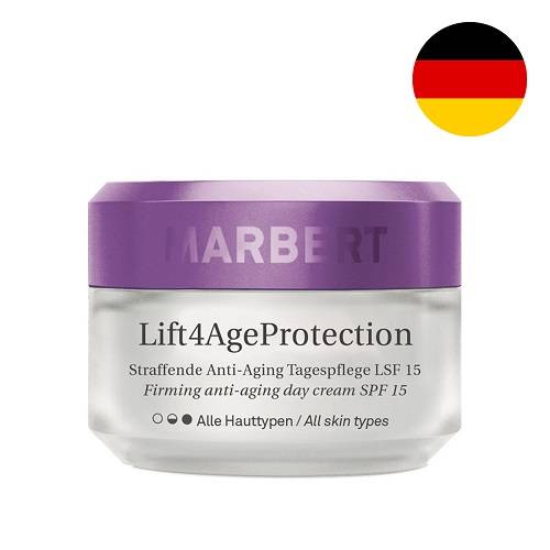 ماربيرت ليفت4ايج بروتكشن كريم نهاري لشد البشرة ومضاد للتجاعيد بمعامل حماية15 لكل انواع البشرة 50مل