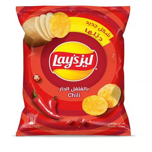 ليز شيبس بالفلفل الحار 11جم